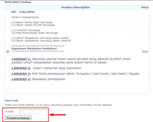 cara membuat tempahan pakej rahsia bijak temuduga