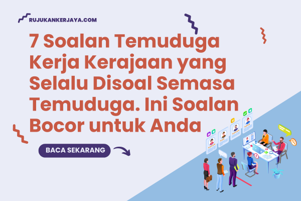 soalan temuduga kerajaan
